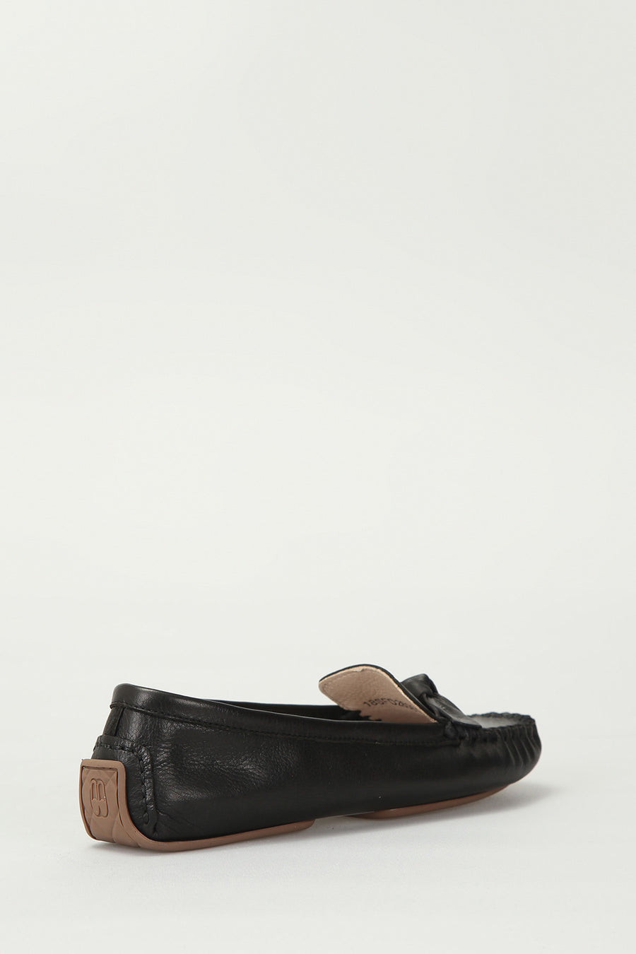 Black Women's Leather Loafer