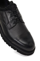 Men's Black Lace-Up Leather Casual Shoes | Derimod
