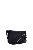 Women's Black Fabric Crossbody Bag | Derimod
