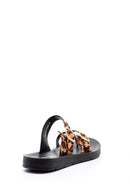 Women's Leopard Patterned Slippers | Derimod