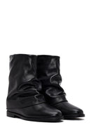 Women's Black Leather Boots | Derimod