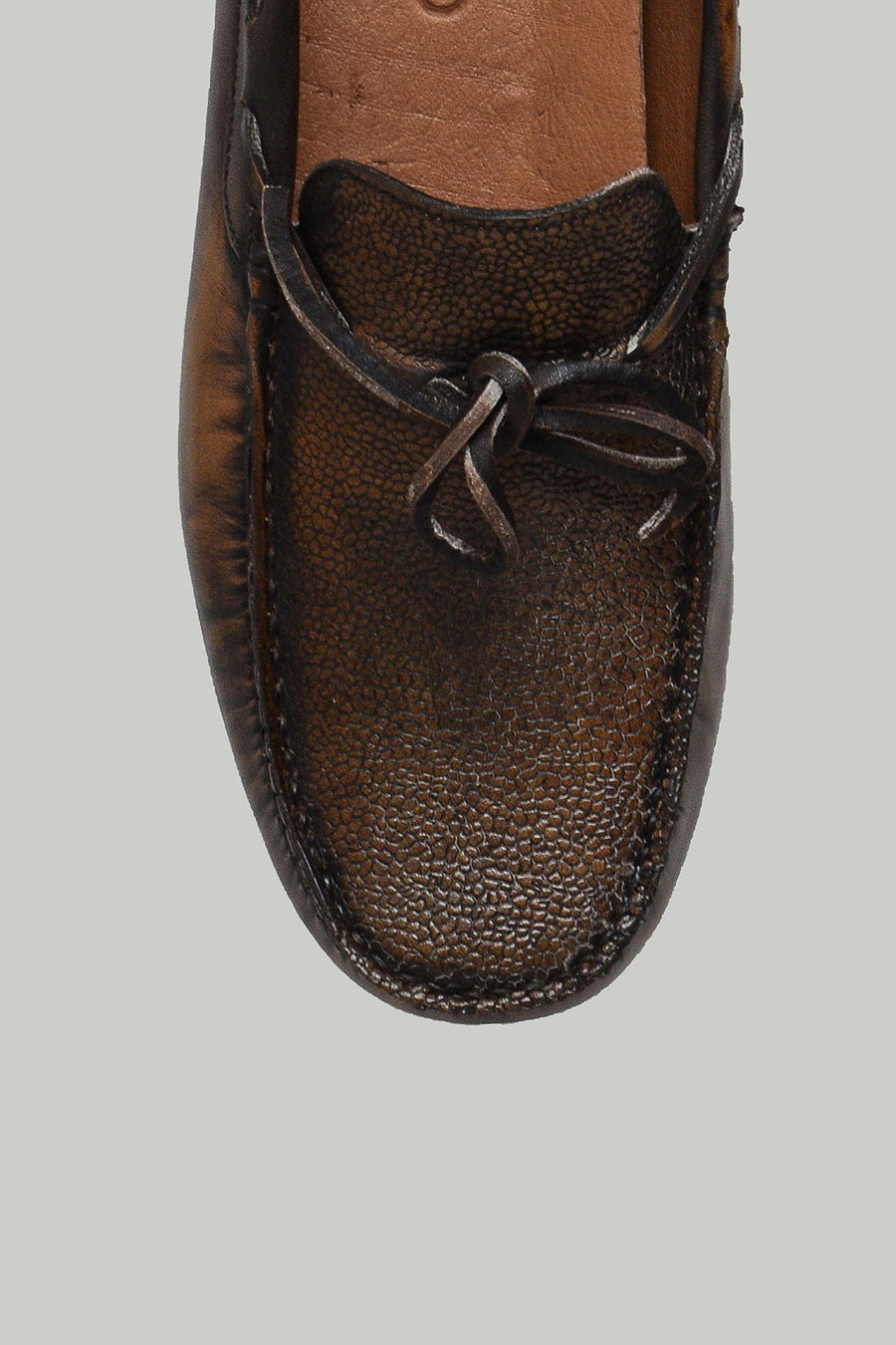 Tan Men's Leather Loafer