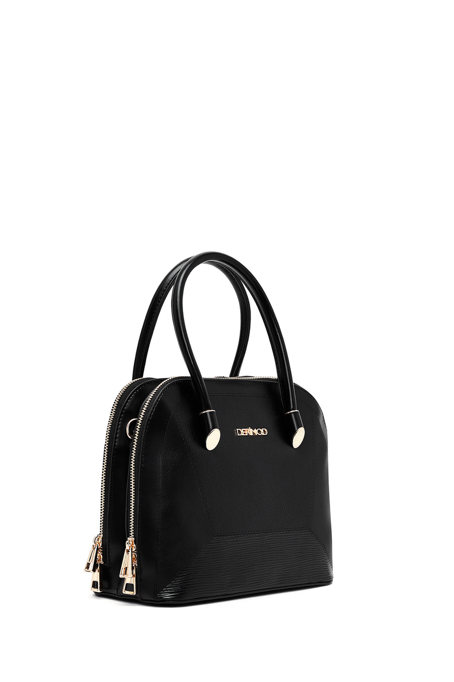 Women's Black Long Strap Classic Handbag