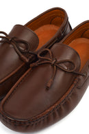 Men's Brown Leather Casual Loafer | Derimod