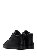 Camper Men's Black Runner Four Leather Sports Boots | Derimod
