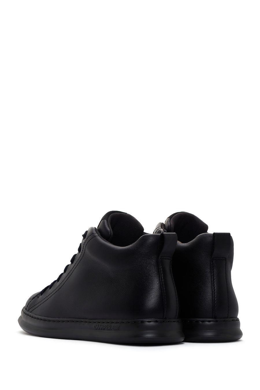 Camper Men's Black Runner Four Leather Sports Boots