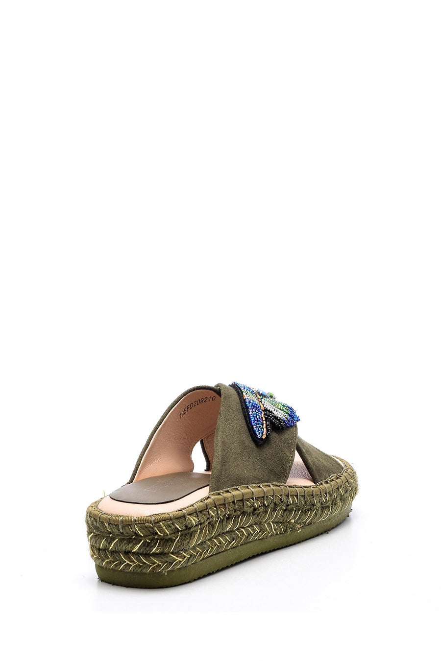 Kadın İncili Espadril Terlik