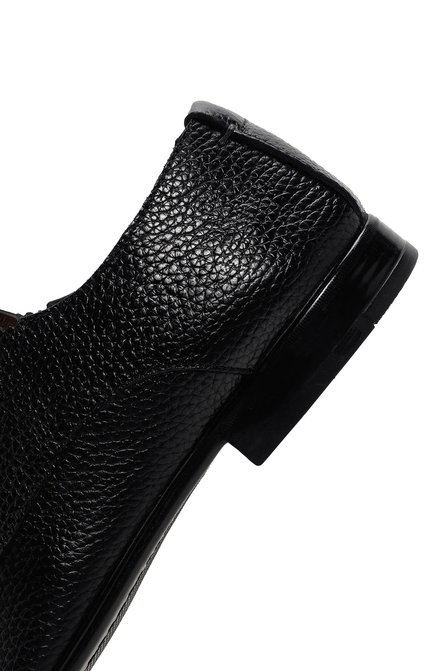 Derimod Black Men's Black Laced Leather Classic Shoes