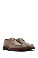 Male Mink Lace-up Nubuck Leather Casual Shoes | Derimod