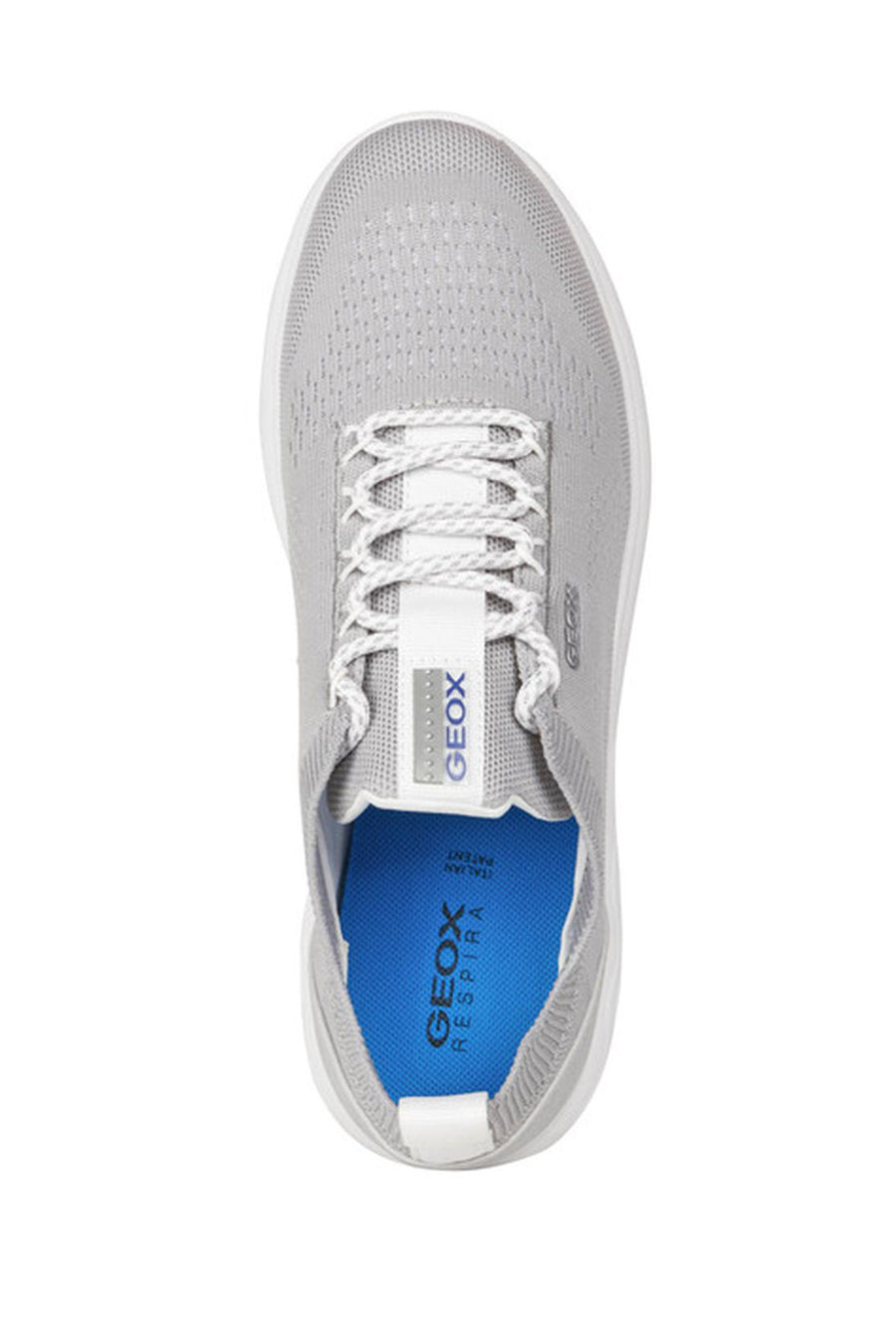 Geox Kadın Gri Spherica Bağcıklı Kumaş Sneaker