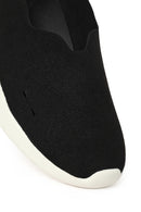 Women's Black Chunky Suede Shoes | Derimod