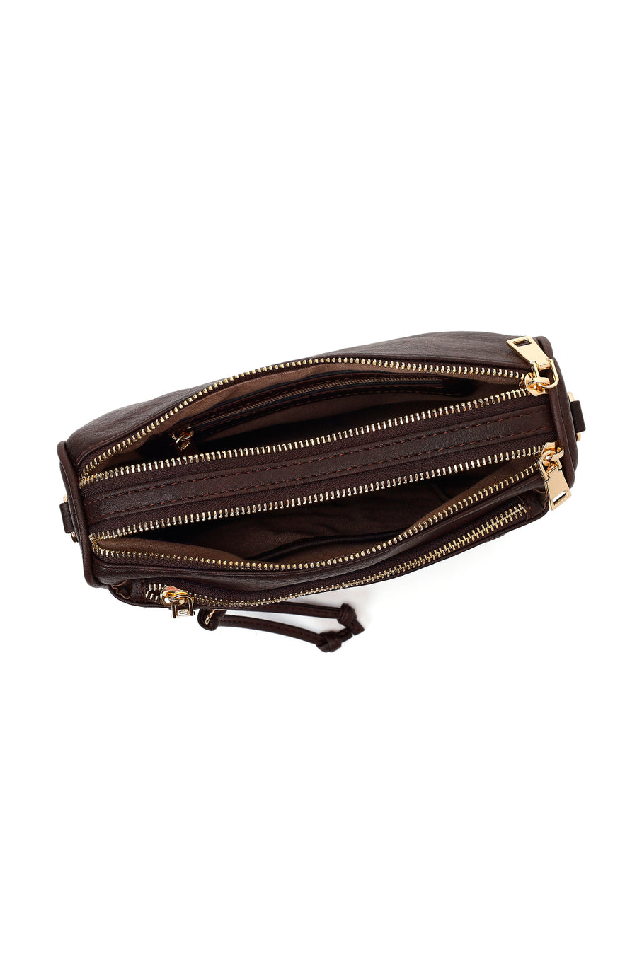 Woman Brown Crossbody Bag