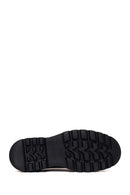 Male Black Lace-Up Leather Casual Shoes | Derimod