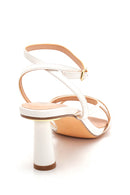 Women's White Heeled Sandals | Derimod
