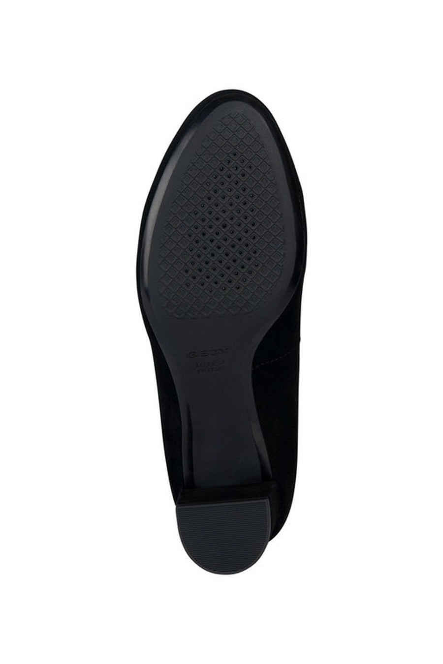 Geox Women's Black Pheby 50 A Suede Leather Stiletto