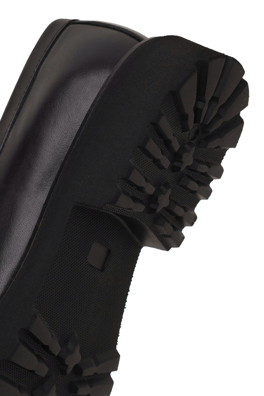 Erkek Siyah Deri Casual Loafer