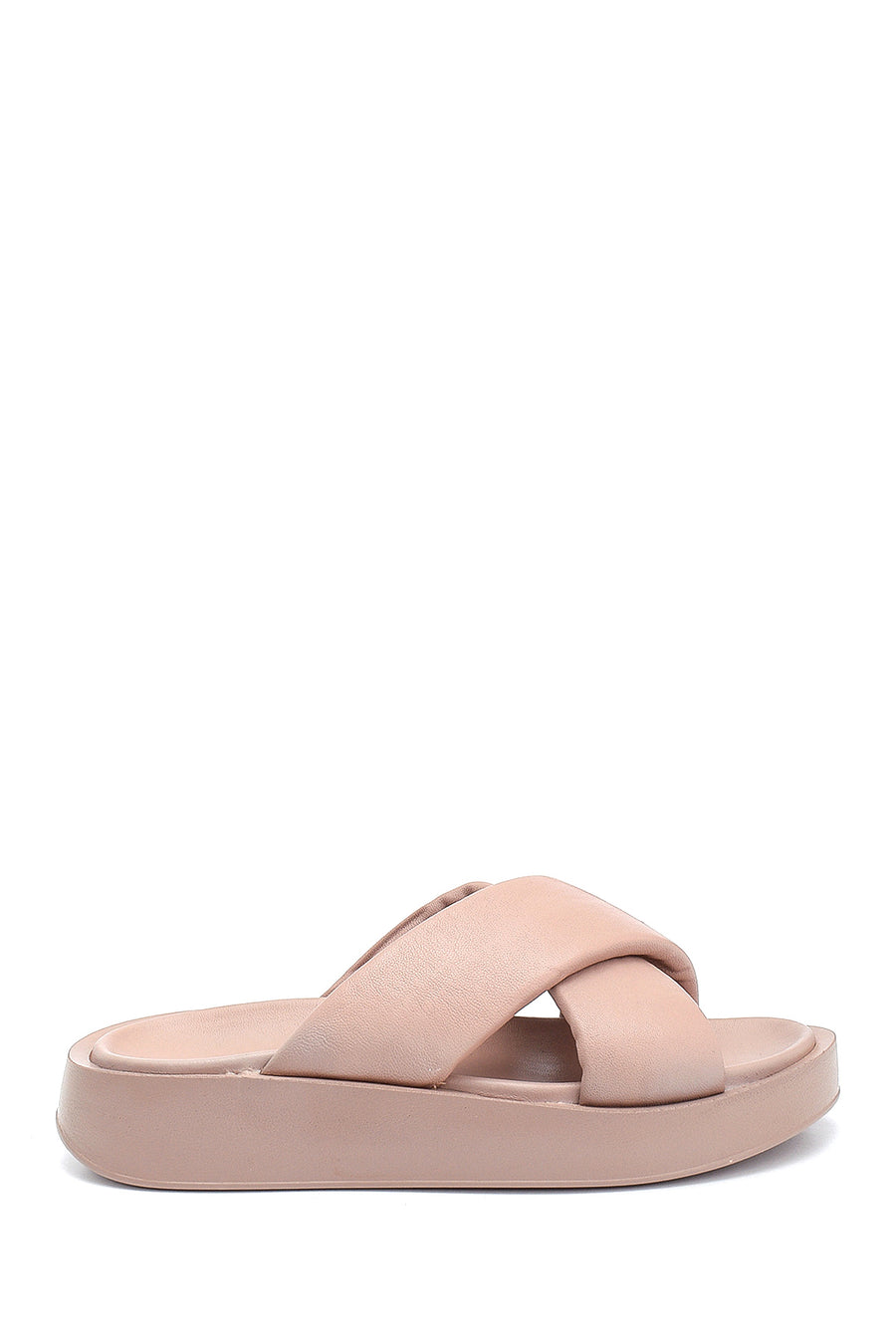 Women's Leather Slippers 21SFD130018 | Derimod