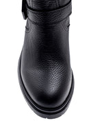 Women's Leather Buckle Boots | Derimod