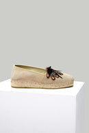 Women's Wicker Detailed Espadrille Shoes | Derimod
