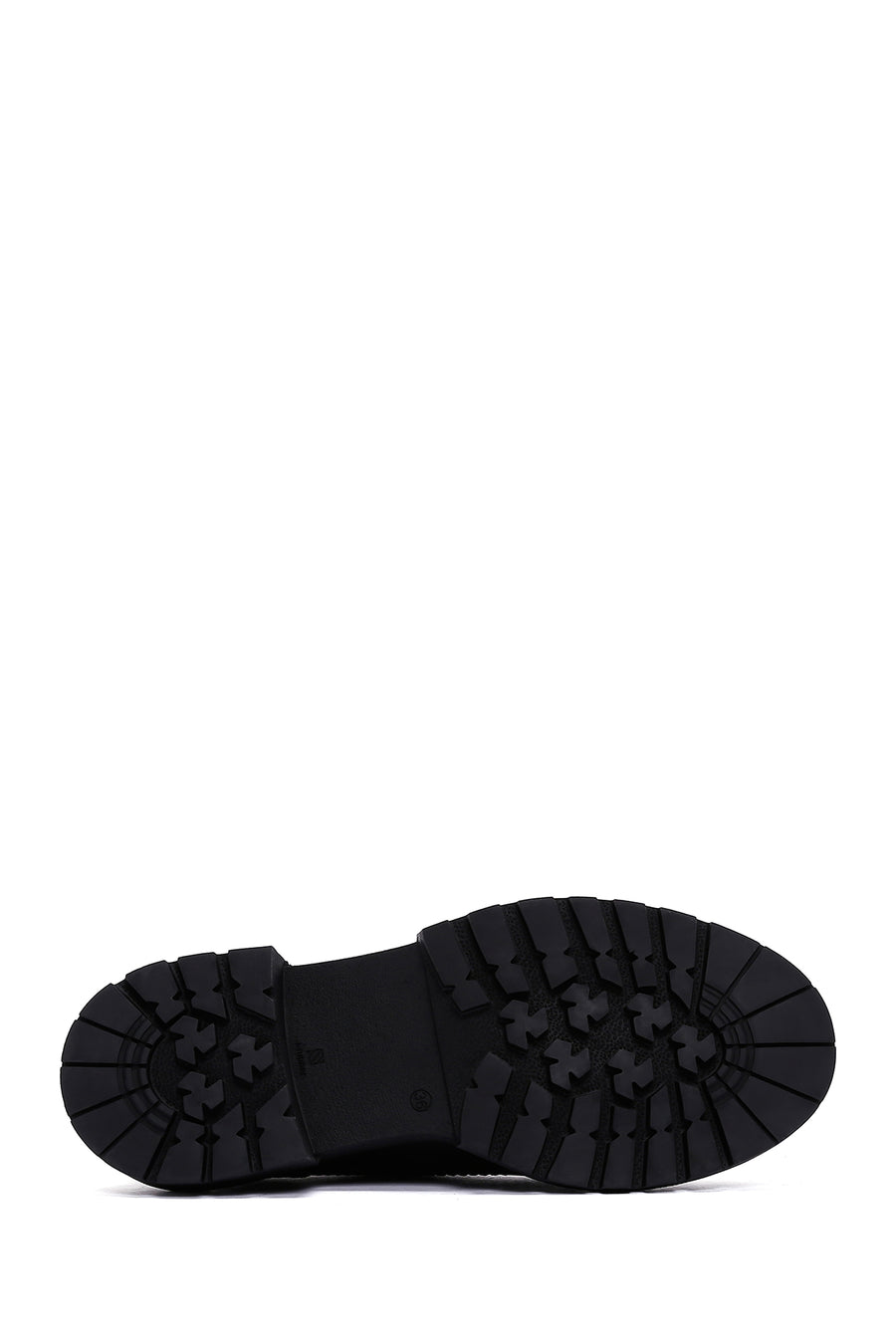 Women's Black Patent Leather Casual Shoes