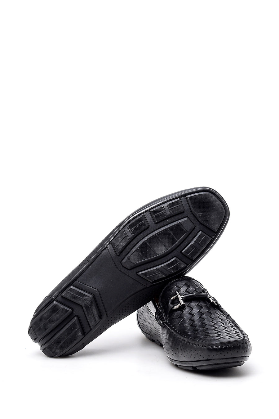 Erkek Tokalı Deri Loafer