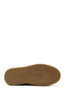 Woman Brown Lace-Up Suede Leather Sneaker | Derimod
