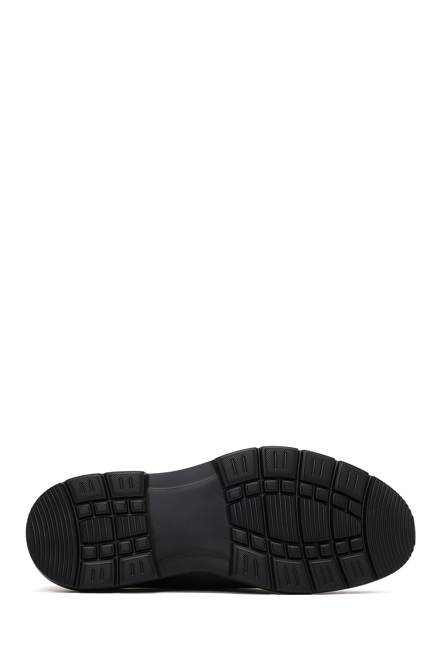Male Black Lace-up Leather Casual Shoes