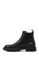 Men's Black Leather Chelsea Boot | Derimod