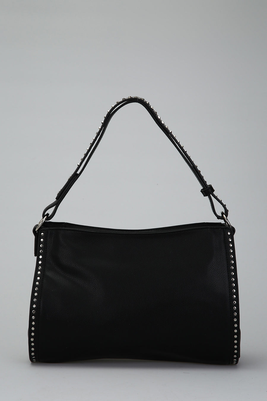 Women's Shoulder Bag with Staple Detail