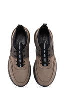 Men's Leather Nubuck Sneaker | Derimod
