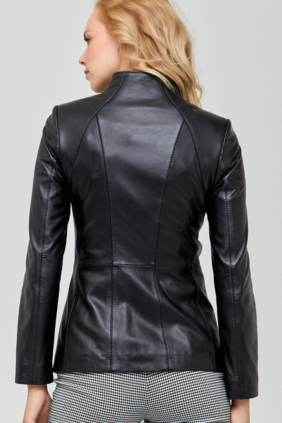 Betina Black Women's Leather Jacket