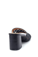 Women's Casual Heeled Slippers | Derimod