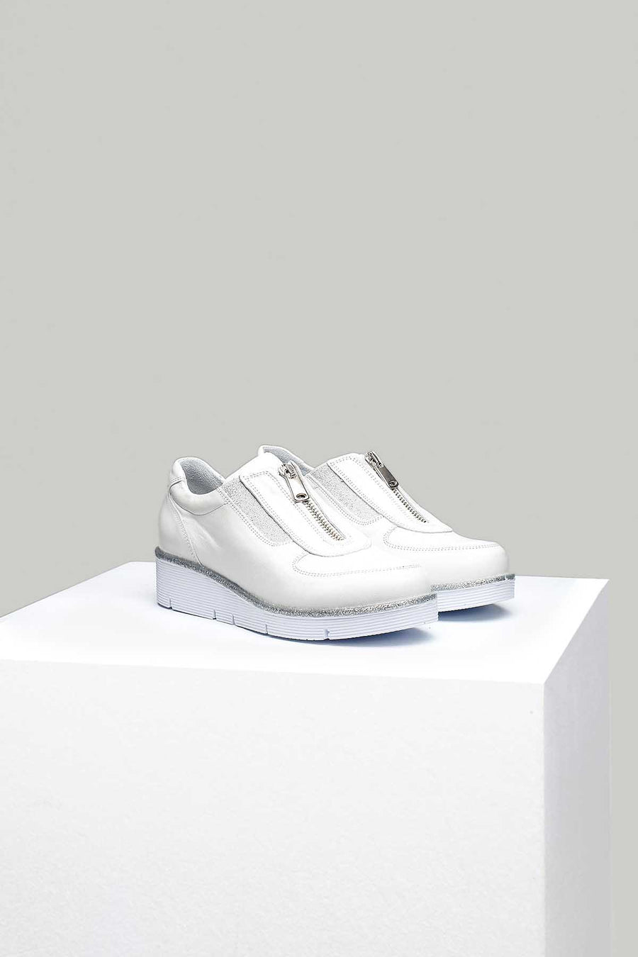 Zipper Detailed Women's Sports Shoes