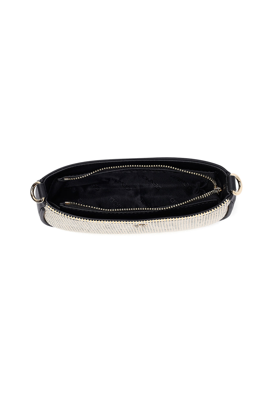 Woman Black Long Strap Shoulder Bag