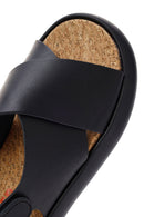 Camper Women's Black Pelotas Flota Sandals | Derimod