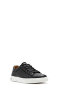 Men's Black Lace-up Leather Sneaker | Derimod