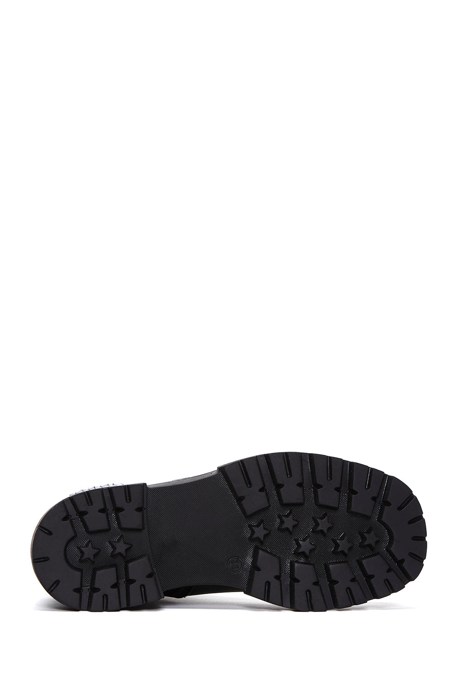 Women's Black Zipper Boots