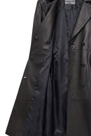 Beyonce Women's Black Leather Coat | Derimod