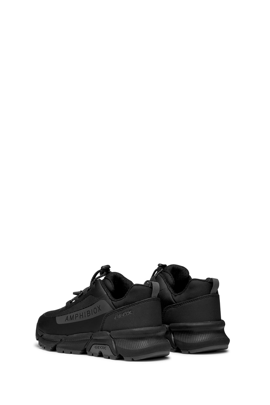 Geox Erkek Çocuk Siyah Flexyper Plus Abx Bağcıklı Waterproof Sneaker