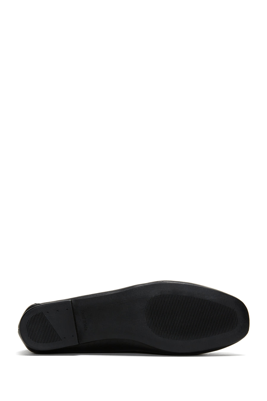 Women's Black Leather Ballerina Ballet Shoes