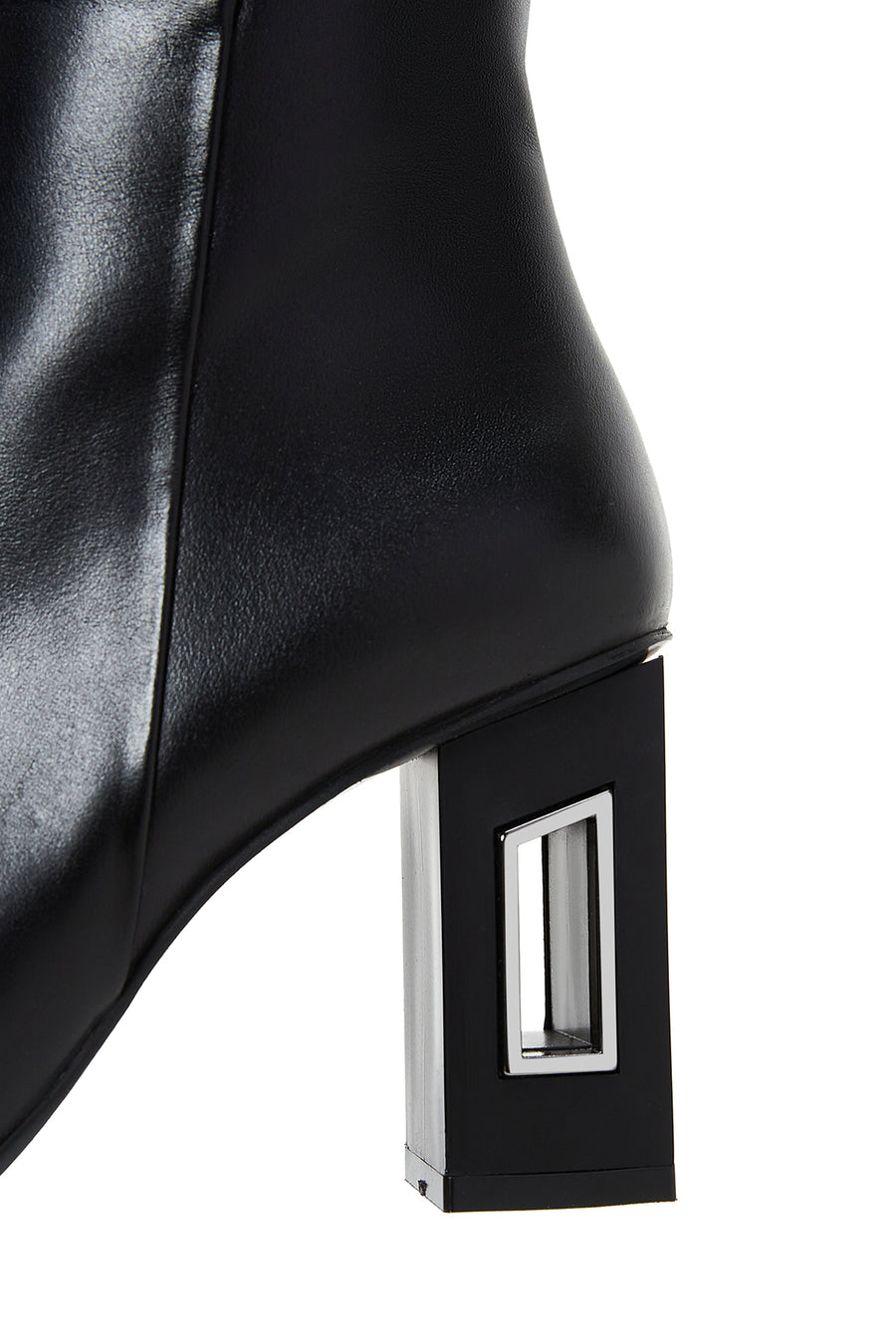 Women's Leather Heeled Boots