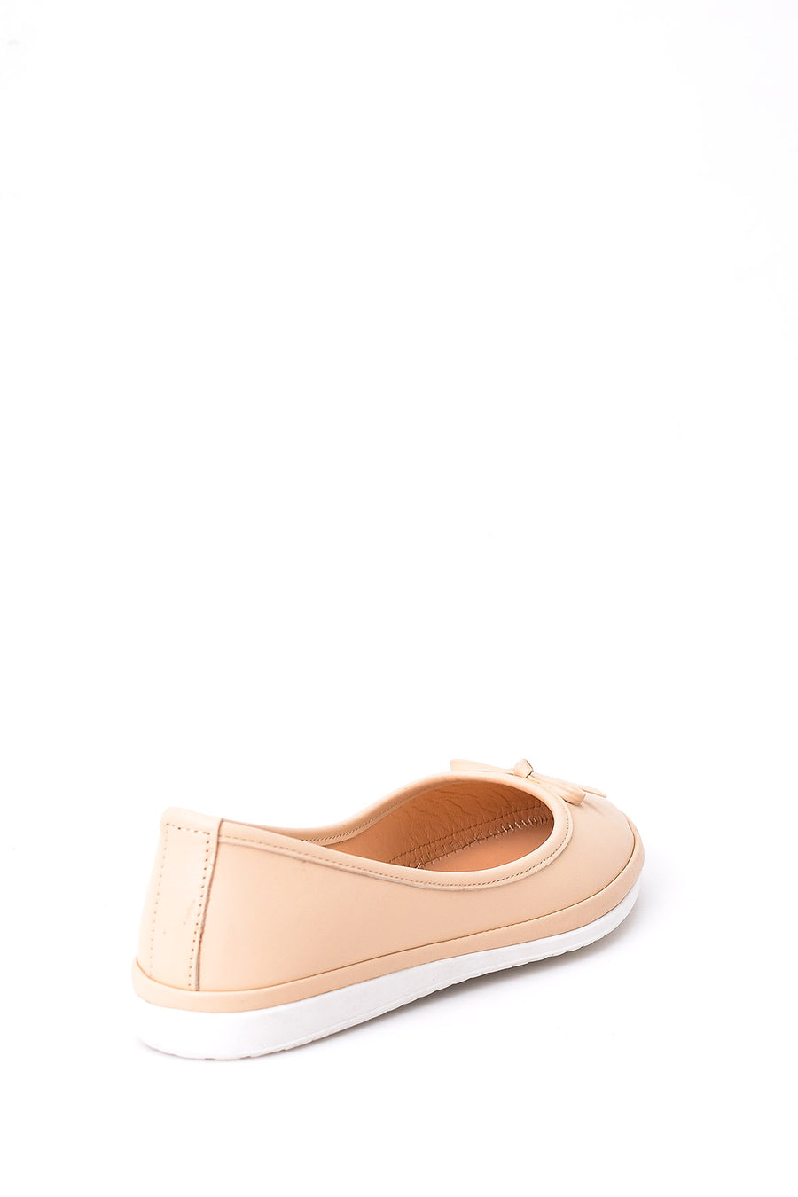 Women's Bow Leather Ballerinas
