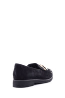 Stone Detailed Women's Leather Shoes | Derimod