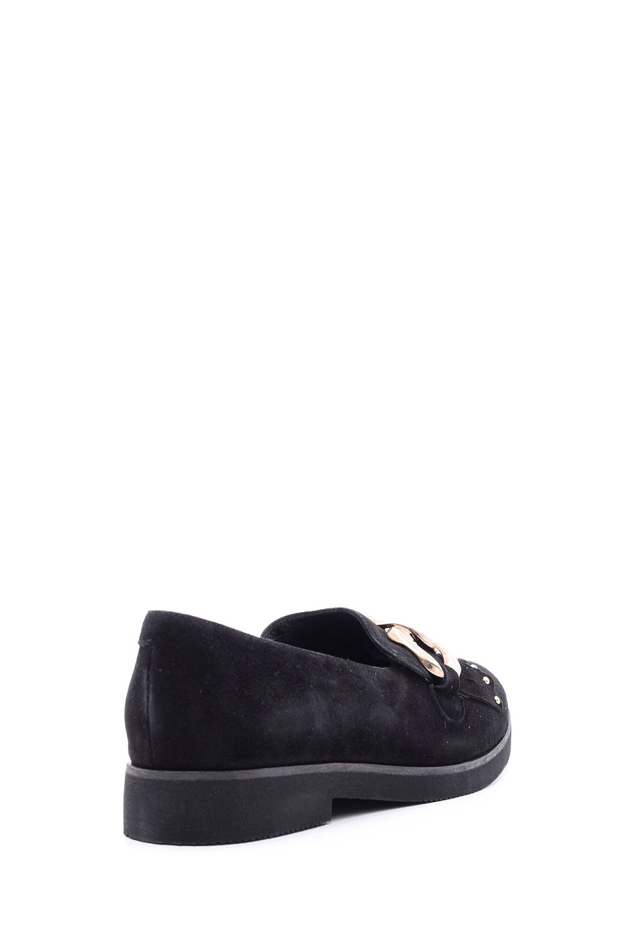 Stone Detailed Women's Leather Shoes