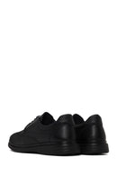 Male Black Lace-up Leather Casual Shoes | Derimod