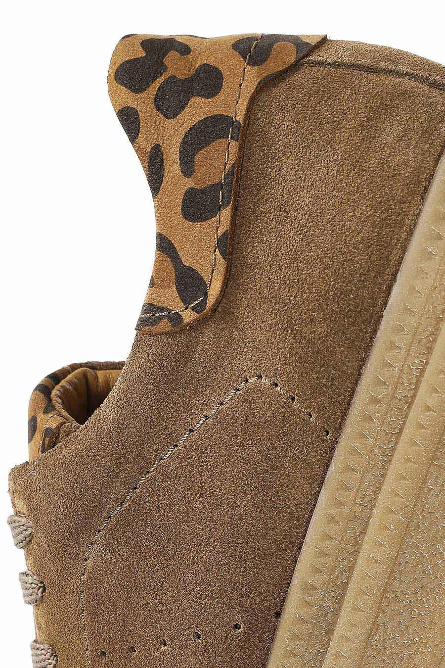 Kadın Taba Bağcıklı Süet Deri Sneaker