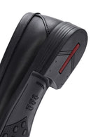 Men's Black Leather Casual Loafer | Derimod