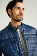 Paco Men's Leather Jacket | Derimod