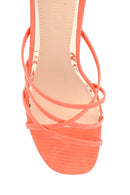 Women's Leather Heeled Slippers | Derimod