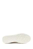 Men's White Lace-Up Thick-Soled Sneaker | Derimod